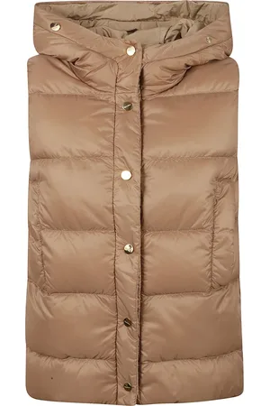 Max Mara Jassen, Dames, Bruin, S, Bruine Cube Jassen Jsoft