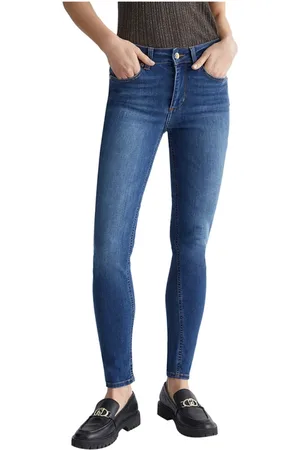 Liu Jo Jeans, Dames, Blauw, W32, Katoen, Slim Fit Jeans