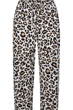 Betty Barclay Broeken, Dames, Veelkleurig, XS, Dierenprint Relaxte Pasvorm Broek