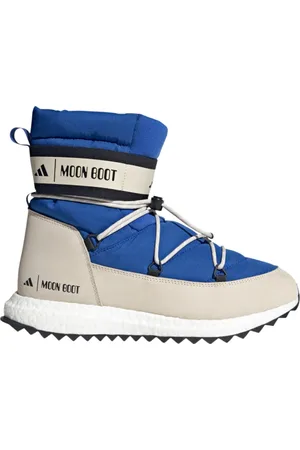Moon Boot Schoenen, Dames, Blauw, 38 EU, Hoge Moonboost Laarzen Power Blauw/Zwart