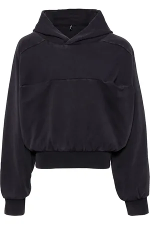 Entire Studios Sweatshirts & Hoodies, Dames, Zwart, M, Dubbele Hood Ink Stijlvolle Hoodie