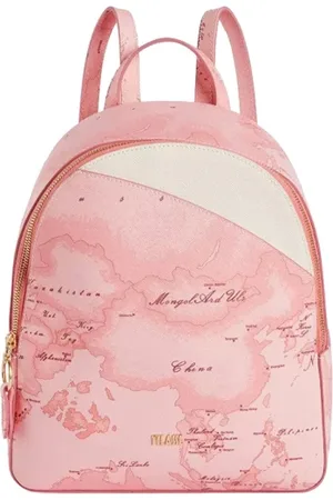 ALVIERO MARTINI 1A CLASSE Tassen, Dames, Roze, ONE Size, Roze Geo Magnolia Rugzak