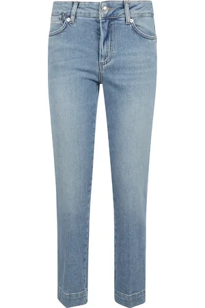 Sportmax Jeans, Dames, Blauw, W29, Denim, Denim Jeans