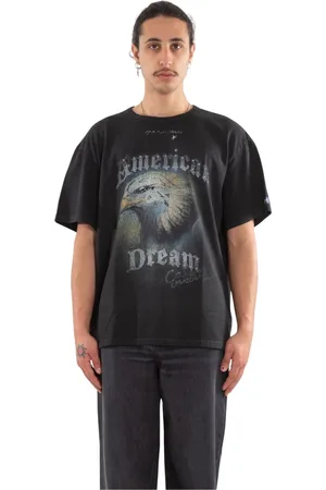 MISBHV Tops, Heren, Zwart, L, Katoen, Gewassen Zwarte Dream Tee