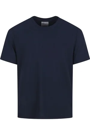 BALLANTYNE Tops, Heren, Blauw, S, Katoen, Blauw Crew Neck T-shirt Casual Wear