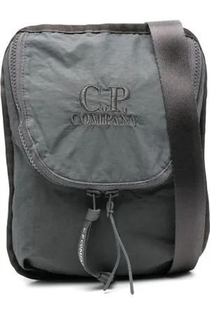 C.P. Company Tassen, Heren, Grijs, ONE Size, Eenvoudige Messenger Tas