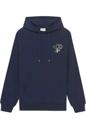 Drôle de Monsieur Sweatshirts & Hoodies, Heren, Blauw, L, Katoen, Katoenen Sweatshirts & Hoodies
