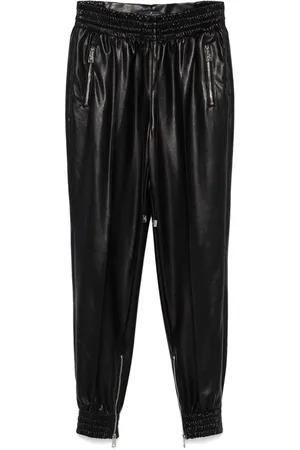 ERMANNO SCERVINO Broeken, Dames, Zwart, S, Elegante Broek met Uniek Ontwerp