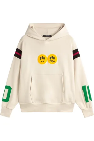 BARROW Sweatshirts & Hoodies, Heren, Wit, S, Urban Coach Hoodie in Vanille