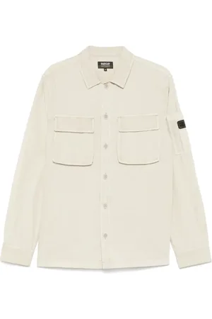 Barbour Jassen, Heren, , S, Stijlvolle Overshirt voor Mannen
