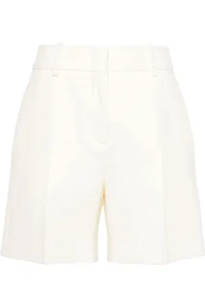 ERMANNO SCERVINO Korte broeken, Dames, Wit, M, Denim, Denim Zomer Shorts