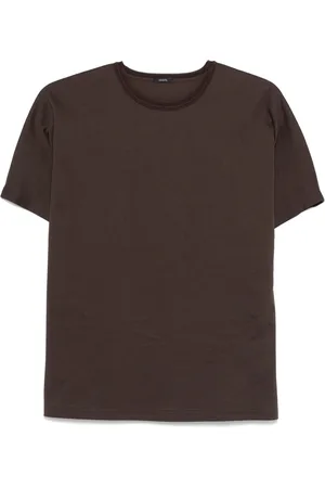 Joseph Tops, Dames, Bruin, S, Katoen, Comfort T-shirt