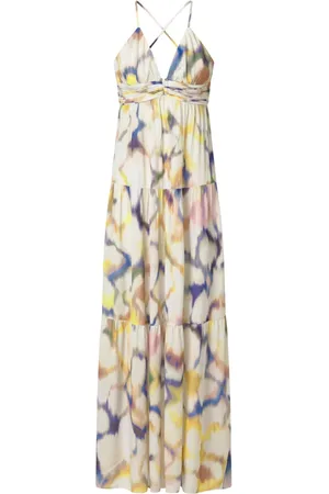 Bash Kleedjes, Dames, Veelkleurig, S, Elegante Maxi Jurk Faoya Éclat