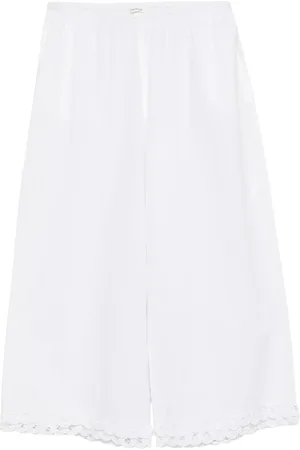 By Malene Birger Broeken, Dames, Wit, M, Zachte witte broek