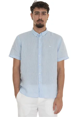 HARMONT&BLAINE Overhemden, Heren, Blauw, 4Xl, Klassiek Overhemd