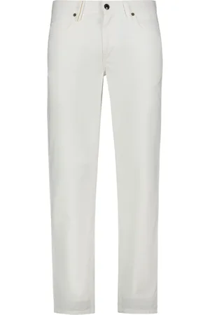 RE-HASH Jeans, Heren, Wit, W40, Katoen, Stijlvolle heren pre-collectie broek