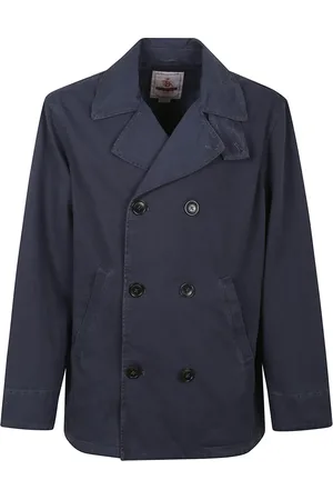 Baracuta Jassen, Heren, Blauw, 4Xs, Klassieke Peacoat voor tijdloze stijl
