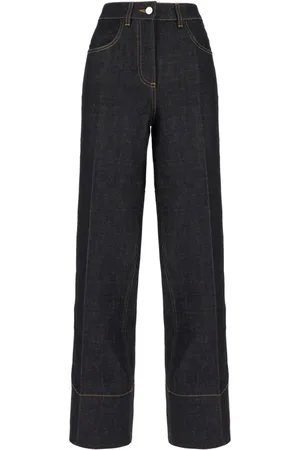 Givenchy Jeans, Dames, Blauw, W28, Katoen, Straight Jeans
