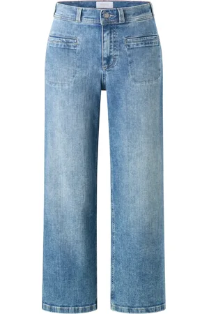 Angels Jeans, Dames, Blauw, S, Linnen, Zak Stijl Linnen Tas