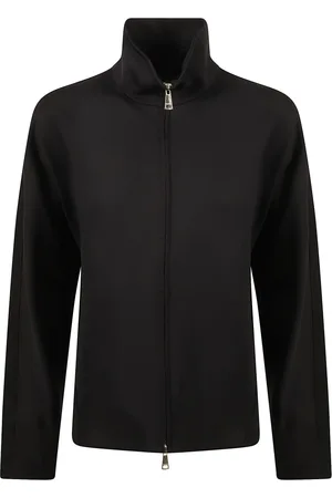 Max Mara Jassen, Dames, Zwart, S, Zwarte Jassen Plava