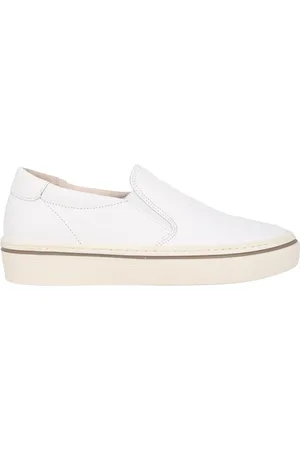 Gabor Schoenen, Dames, Wit, 36 EU, Leer, Witte Dames Loafer - Zomercollectie