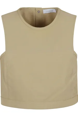 Paco rabanne Tops, Dames, , S, Geel & Oranje Topkleding voor Vrouwen