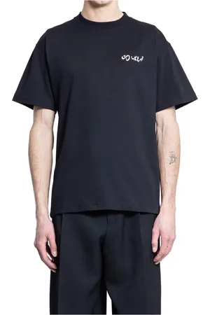 Soulland Tops, Heren, Zwart, M, Grafisch Logo Print T-Shirt