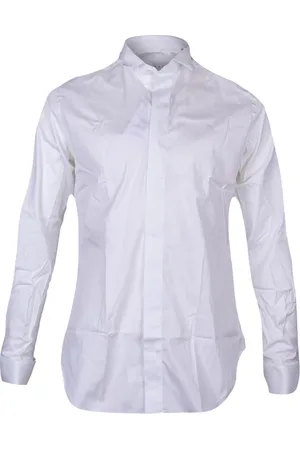 Xacus Overhemden, Heren, Wit, 2Xl, Katoen, Heren ceremonie katoenen overhemd