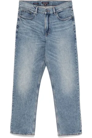 Michael Kors Jeans, Heren, Blauw, W36, Denim, Lichtblauwe Denim Jeans met Klassieke Zakken