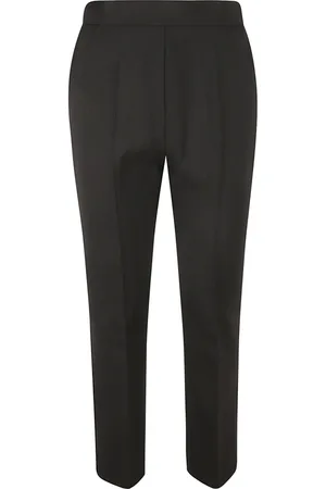 Max Mara Broeken, Dames, Zwart, M, Zwarte Nepeta Broek