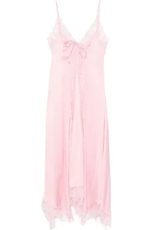 ERMANNO SCERVINO Kleedjes, Dames, Roze, S, Roze & Paarse Abito Jurk