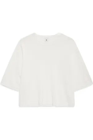 ANINE BING Tops, Dames, , M, Ivory Sweater Giorgio Stijl