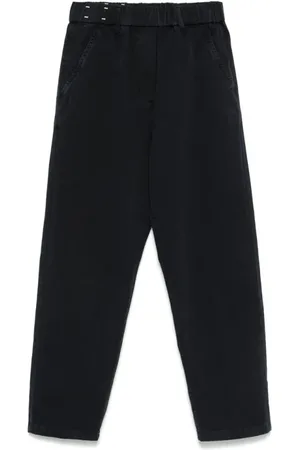 ALYSI Jeans, Dames, Blauw, W27, Blauwe Gym Sporty Gabardine Broek