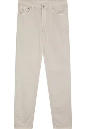 Brunello Cucinelli Broeken, Heren, , L, Regular Fit Broek