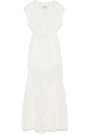 ERMANNO SCERVINO Kleedjes, Dames, Wit, M, Elegante Zwarte Cocktailjurk