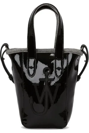 J.W.Anderson Tassen, Dames, Zwart, ONE Size, Anker Logo Mini Schoudertas