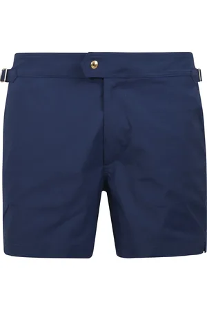 Tom Ford Badkleding, Heren, Blauw, 2Xl, Gesp Badpak
