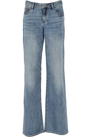 Armani Exchange Jeans, Dames, Blauw, W29, Denim, Blauwe Slim Fit Dames Jeans