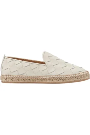 Scarosso Schoenen, Dames, , 41 EU, Leer, Martina Off White Geweven