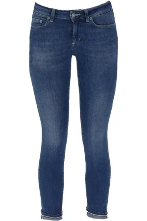 Dondup Jeans, Dames, Blauw, W27, Katoen, Skinny Katoenen Jeans