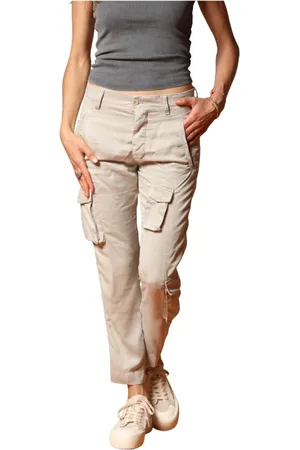 Masons Broeken, Dames, , 4Xl, Cargobroek met relaxte pasvorm Asia Snake