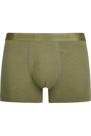 Tommy Hilfiger Ondergoed, Heren, Groen, S, Katoen, Multicolor katoenen boxershorts met modale stretch