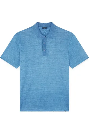 Paul & Shark Tops, Heren, Blauw, 2Xl, Linnen, Jersey Polo Shirt