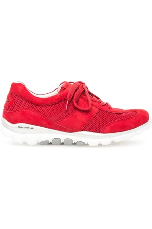 Gabor Schoenen, Dames, Rood, 43 EU, Rode textiel manden