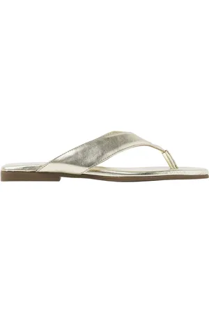 VIA VAI Schoenen, Dames, Geel, 39 EU, Leer, Kiki Berry Slippers