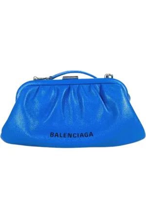 Balenciaga Pre-owned, Dames, Blauw, ONE Size, Leer, Pre-owned Leather balenciaga-bags