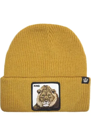 Goorin Bros. Accessoires, Dames, Bruin, ONE Size, Wol, Animal Farm Beanie Hoed Bruin