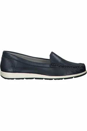 Marco Tozzi Schoenen, Dames, Blauw, 39 EU, Navy Blauwe Mocassins met EVA-zool