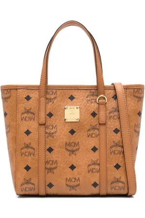 MCM Tassen, Dames, Bruin, ONE Size, Brandy Tassen Collectie