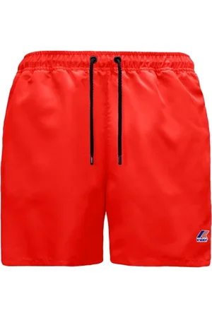 K-Way Badkleding, Heren, Rood, XL, Nylon, Rode Heren Boxer Zwemkleding